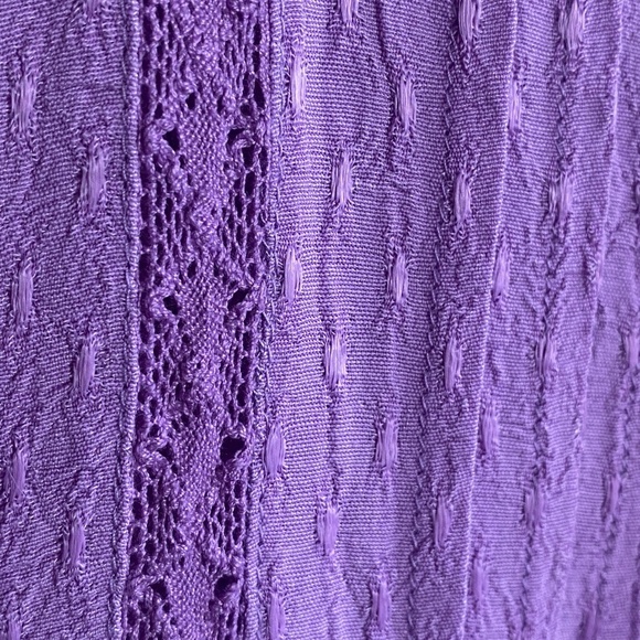 Soft Surroundings Stephanie Tunic in Lilac Size Large - Picture 6 of 16